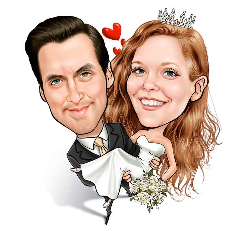 hochzeit karikaturist buchen