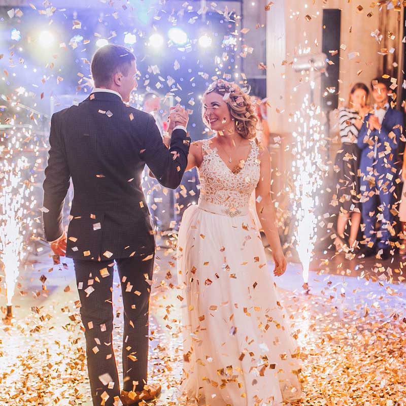 hochzeitsplaner konfetti