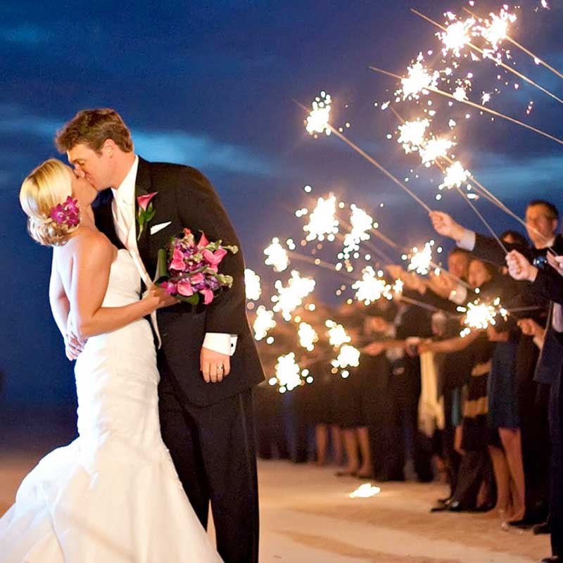 Wunderkerzen Hochzeit