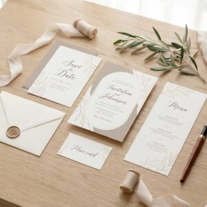 Papeterie und Designs